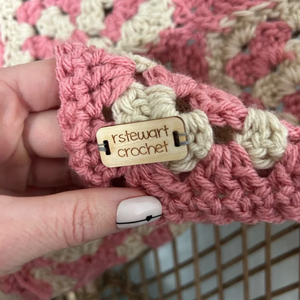 Crochet Granny Square Blanket‎